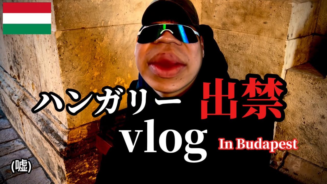 【ハンガリーVlog】友達とハンガリー来たけどやばすぎた、、、